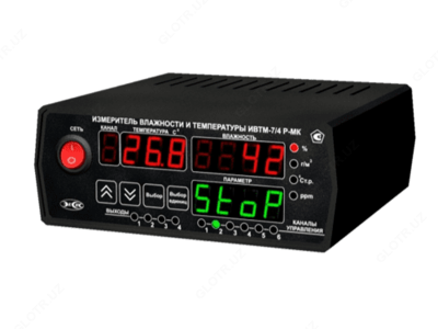 ИВТМ-7/4-С-4Р-2А — четырехканальный стационарный измеритель-регулятор влажности и температуры