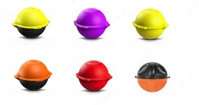 Tempo OmniMarker II ОМ-02 — шаровой пассивный маркер для КТВ (оранжевый/черный)