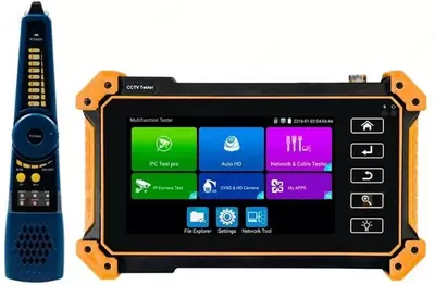 TIP-H-T-5 — универсальный монитор-тестер AHD/CVI/TVI/CVBS и IP-видеосистем