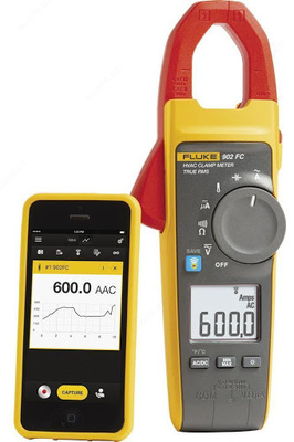 Fluke 902 FC — токовые клещи True-RMS c функцией беспроводной связи