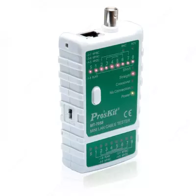 ProsKit MT-7058 — тестер кабельный с детектором напряжения
