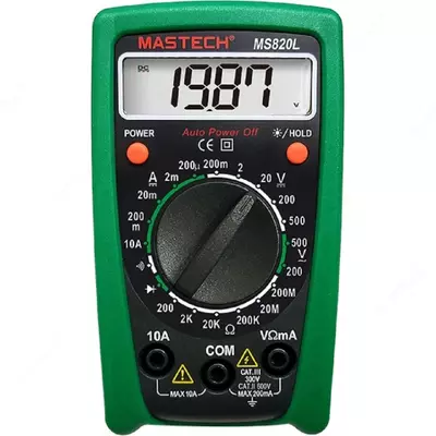Mastech MS820L — мультиметр карманный