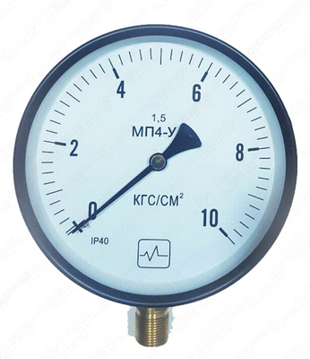 Манометры МП4У от 0.6 до 600 кг