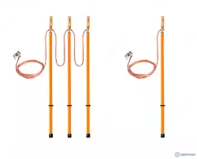 ЗПЛ-10-1/1-50 — заземление переносное линейное однофазное (фазный зажим винтовой)