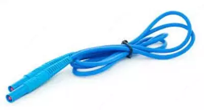 WAPRZ003BUBBU2 — провод измерительный 3м с разъёмами «банан» 1 кВ голубой U2