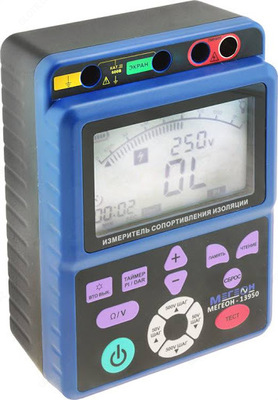 МЕГЕОН 13950 — измеритель сопротивления изоляции (мегаомметр)