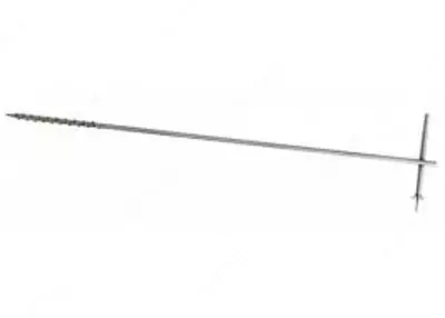 РАПМ.305177.002 — штырь заземления винтовой из нержавеющей стали (длина 1 м)