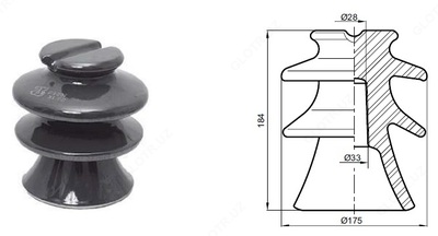 Изолятор штыревой ШФ-20Г