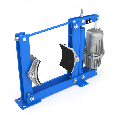 Тормоза колодочные в сборе с толкателем ТКГ-400