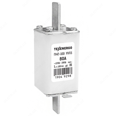 Плавкая вставка ПН2 100/ 80 А