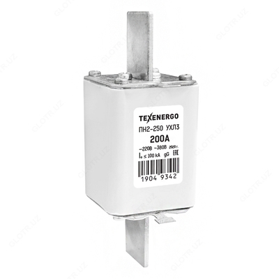 Плавкая вставка ПН 2 250/200 А медь