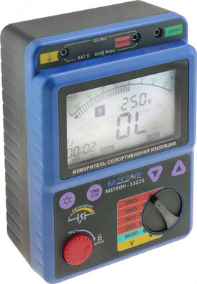 МЕГЕОН 13225 — измеритель сопротивления изоляции (мегаомметр)