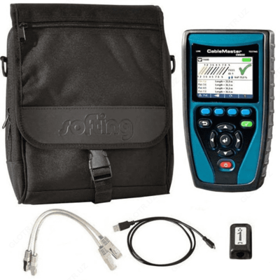 CableMaster 800 — сетевой тестер витой пары RJ45/12/11 и коаксиального кабеля (с определением длины, метод TDR)
