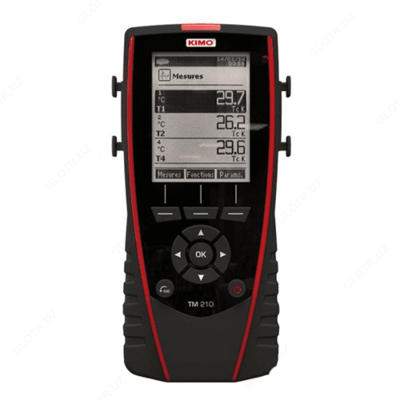 TM 210 — шестиканальный термометр со встроенной памятью