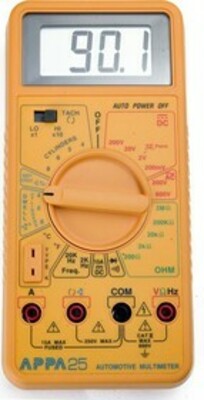 APPA 25 — автомобильный тестер