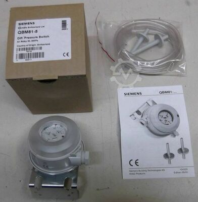 QBM 81 Датчик перепада давления Siemens