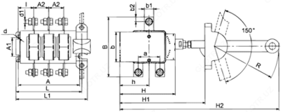 Выключатель-разъединитель ВР32-35-А-71240-00 УХЛ3