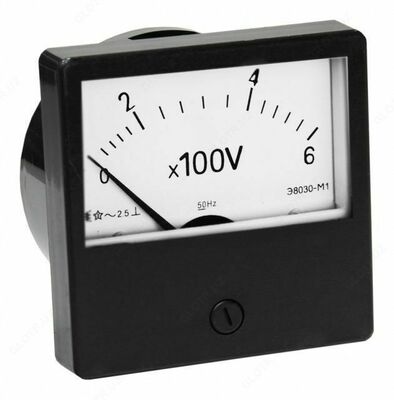 Вольтметр Э8030-М1 600 В