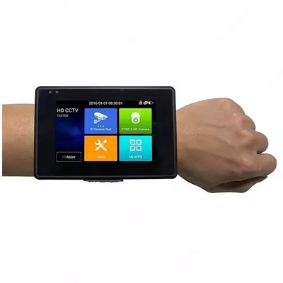 TIP-H-4(Hand) — универсальный наручный монитор-тестер AHD/CVI/TVI/CVBS и IP-видеосистем