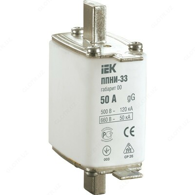 Плавкая вставка предохранителя ППНИ-33, габарит 0, 16А ИЭК