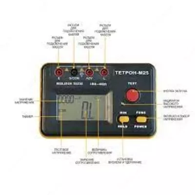 ТЕТРОН-М25 — мегаомметр цифровой
