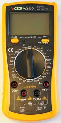 Victor VC890D — мультиметр цифровой