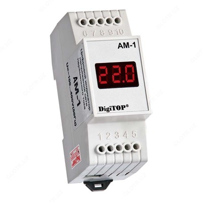 Амперметр цифровой АМ-2 220В однофазный