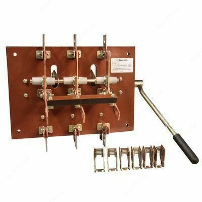 Переключатель ПБ-32 250А на текстолите, с дугогасительными камерами