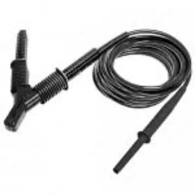 WAPRZ1X8BLBB — провод измерительный 1.8м экранированный с разъемами "банан" 5кВ черный